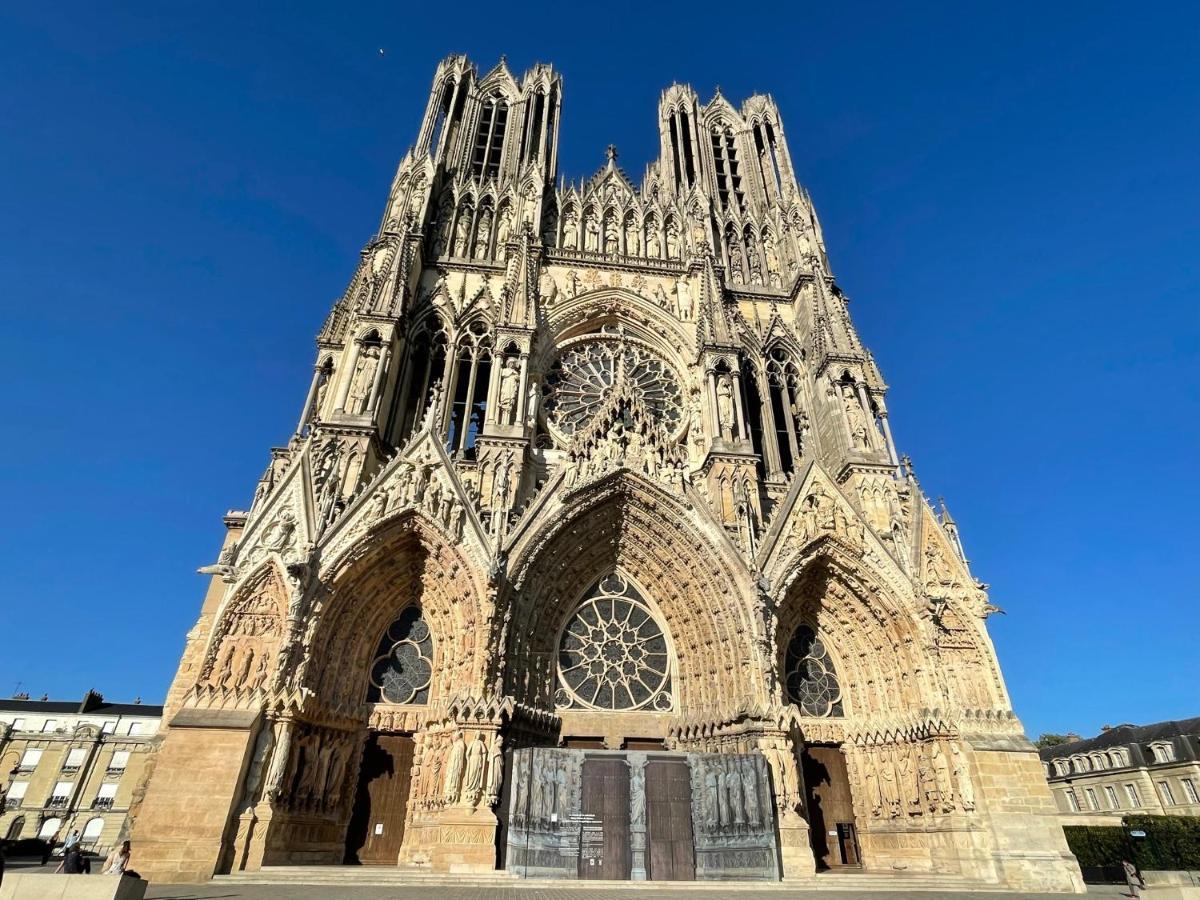 Brossolette Appartement T2 Spacieux Et Lumineux Balcon Vue Degagee Reims Zewnętrze zdjęcie