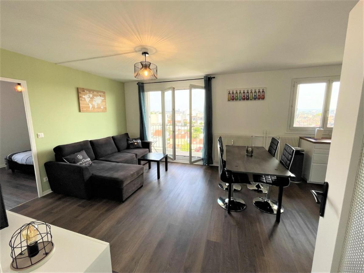 Brossolette Appartement T2 Spacieux Et Lumineux Balcon Vue Degagee Reims Zewnętrze zdjęcie