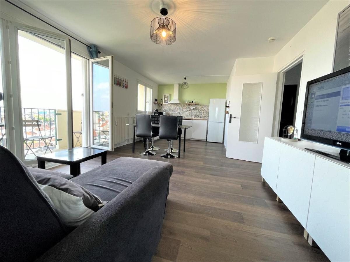 Brossolette Appartement T2 Spacieux Et Lumineux Balcon Vue Degagee Reims Zewnętrze zdjęcie