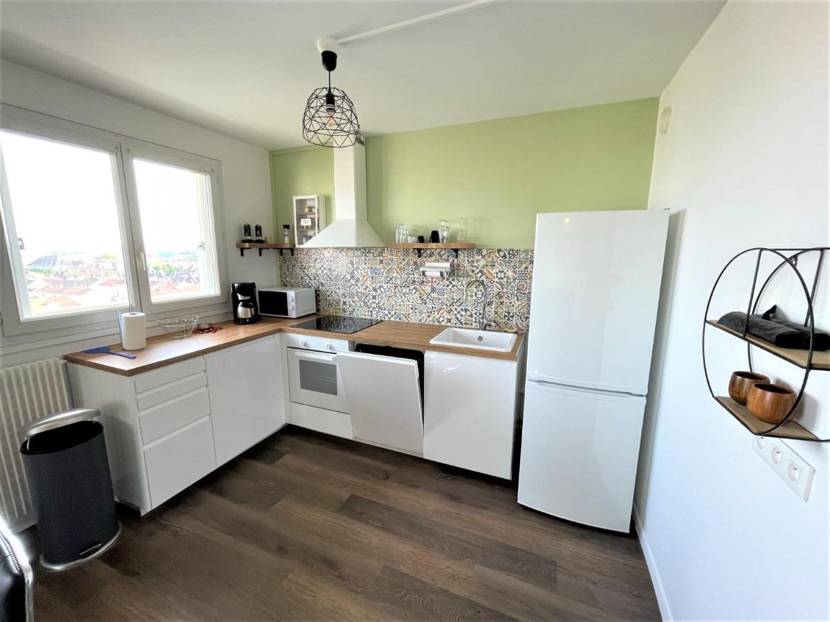 Brossolette Appartement T2 Spacieux Et Lumineux Balcon Vue Degagee Reims Zewnętrze zdjęcie